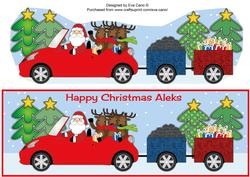 Santa's Car & Trailers (aleks) Large Dl