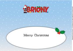 Scottish Santa Briony Large Dl Insert