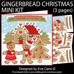 Gingerbread Christmas Mini Kit