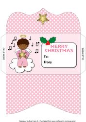 Christmas Angel with Star Money Wallet 2