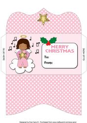 Christmas Angel with Star Money Wallet 3