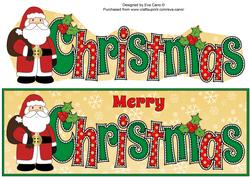 Santa in Coat Christmas Large Dl 2