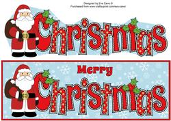 Santa in Coat Christmas Large Dl 3