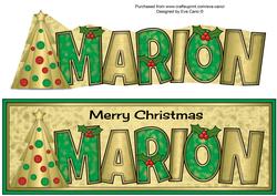 Buttons Christmas Trees Ii Marion Large Dl