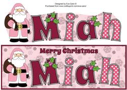 Santa in Coat Miah Large Dl