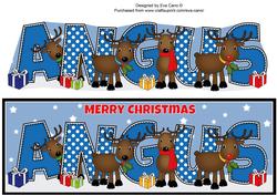 Rudolf and Friends Angus Large Dl