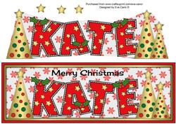 Buttons Christmas Trees Kate Large Dl