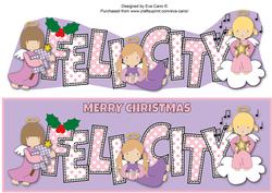 Christmas Angels Felicity Large Dl