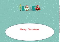 Christmas Owls Lee Large Dl Insert