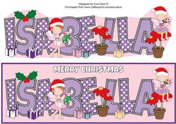Christmas Fairies Isabella Large Dl