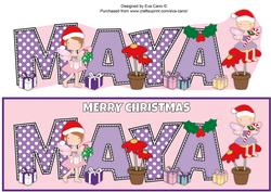 Christmas Fairies Maya Large Dl