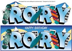 Skateboarding Rory Large Dl