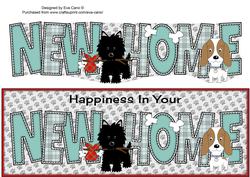 Jazz & Kosmo Dogs New Home Large Dl