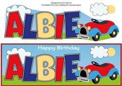 Toy Car Albie 1 Today Large Dl