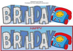 Toy Phone Birthday Large Dl