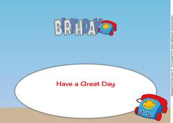 Toy Phone Birthday Large Dl Insert