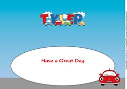 Kiddie Cars Tyler Large Dl Insert