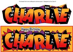 Urban Art Charlie Large Dl