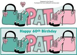 Handbags & Shoes Pat 60th Twin Large Dl