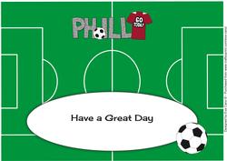 Football Fan Phill 60th (burgundy) Large Dl Insert
