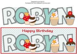 Cupcakes Robyn Large Dl