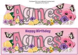 Flower Blossom Agnes Large Dl