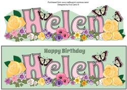 Flower Blossom Helen Large Dl