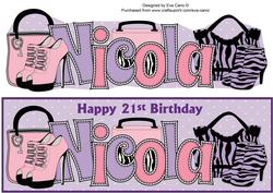 Handbags & Shoes Nicola 21st Large Dl