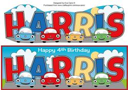 Kiddie Cars Harris 4th Large Dl