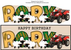 Sheep & Quad Bike Rory Large Dl