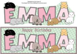 Cats Emma Large Dl