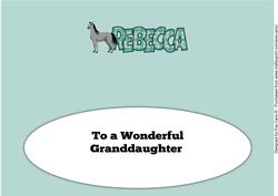 Horse Rebecca Large Dl Insert 2