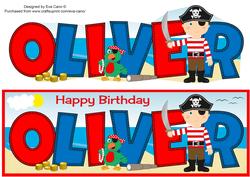 Pirate Boy Oliver Large Dl