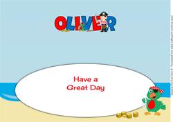 Pirate Boy Oliver Large Dl Insert