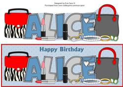 Accessories for Girls Alice Large Dl