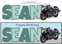 Motorbike Sean Large Dl