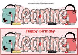 Handbags & Lipsticks Leanne Large Dl