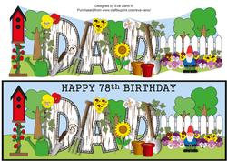 Gardening Dad 78th Large Dl 2