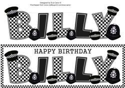 Police Hats Billy Large Dl
