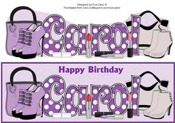 Handbags, Shoes & Lipsticks Carol Large Dl