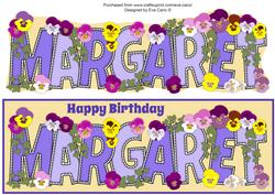 Bright Flowers Margaret Large Dl