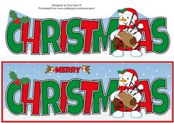 Scottish Snowman Piper Christmas Large Dl 2