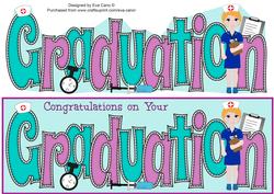 Cute Nurse Graduation Large Dl