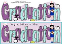 Cute Nurse Graduation Large Dl 2