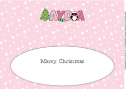 Eddie the Penguin Ayda Large Dl Insert