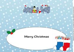 Christmas Names Jenny & Craig Large Dl Insert