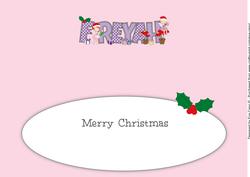 Christmas Fairies Freyah Large Dl Insert