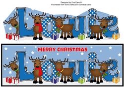 Rudolf and Friends Louie Large Dl