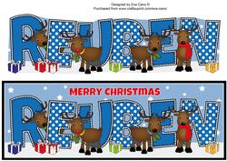 Rudolf and Friends Reuben Large Dl