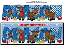 Rudolf and friends DEACON large dl